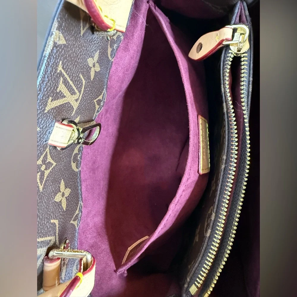 NWOT Louis Vuitton Dark Brown Monogram Tote
